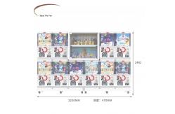 China Dreamland gashapon mini crane claw machine capsule toy mega mini claw toys machine supplier