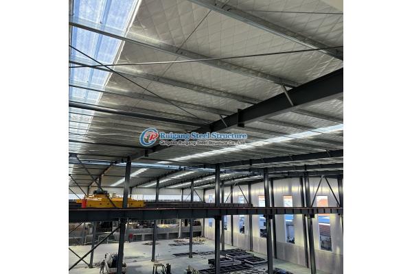 Painted Prefab Steel Structure Warehouse Construction Building