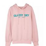 Letter Pattern Casual Pullover Sweater Hoodies With 3D Print Eager Logo for sale