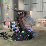 Western Fiery Animatronic Dragons sun proof