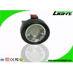 Anti Explosive Miners Cap Lamps Cordless , Hard Hat Led Lights Long Life Span for sale