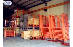 China Q235 Galvanized Steel Stacking Racks SX-SSR01 4 Tiers Shelving For Ginger supplier