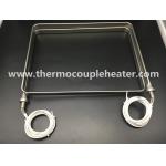 Customized Flat Tubular Heating Element For Oil Frying Heating 240V 8500W for sale