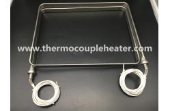 China Customized Flat Tubular Heating Element For Oil Frying Heating 240V 8500W supplier