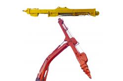 China BS900E Excavator Mounted Telescopic Arm 3 Sections For Digging Deep Basement supplier