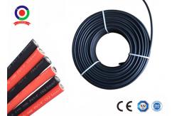 China TUV Tested DC Solar Cable 55A UV Ozone Resistance XLPE Insulation Solar System supplier