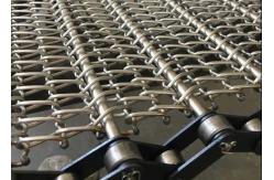China Stainless Steel Chain Driven Conveyor Wire Mesh Belt for Food Industry supplier
