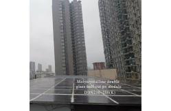 China CE BIPV Monocrystalline PV Module Transparent Glass Monocrystalline Solar Panels supplier