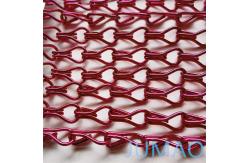 China Curved Hall Metal Chain Link Curtains Fly Screens Custom supplier