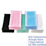 Economic Disposable Face Mask Anti Bacteria For Dust Free Workshop / Food Industry for sale