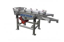China 1000X2000mm Linear Vibratory Sieve Machine for Sand Grading supplier