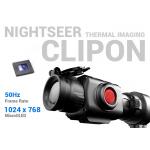 High Precision Clip On Thermal Sight , 50Hz Frame Rate Thermal Imaging Clip On Scope for sale