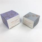 Paper Box Packaging For Essential Oil Bottles Small Boxes Hot Foil White Cardboard for sale