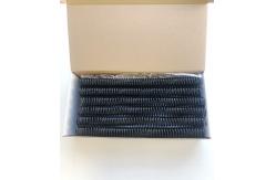 China Black  White 3/8 6mm 8mm 10mm Plastic Coil Binding supplier