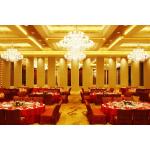 Leather Acoustic Panel Finished Folding Wooden Partition Wall For Artgallery for sale