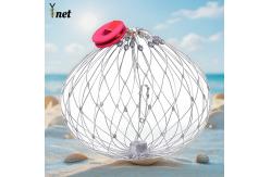 China Customized Crab Net Bait Cage Foldable Crab Catching Cage For Ultimate Catch supplier