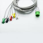 7 PIN 5 Leads TPU ECG Cable Grabber IEC Standard 230400005 for sale