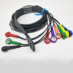 Compatible Schiller Ecg Cable , Stable Performance Black Ge ECG Lead Wires for sale