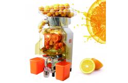 China High Output Automatic Orange Juicer Extractor With Auto Feed Hopper supplier