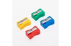 China Bright Color PS Handheld Pencil Sharpener School supplier