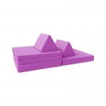 Safe Indestructible Modular Foam Play Couch For Toddlers OEM