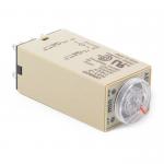 H3Y-2 220V AC 8P Dpdt Timer Relay 0-30 Minutes Timing Delay Range With Base for sale
