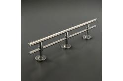 China Industrial-Grade Stainless Steel Handrails with PVD Finish for Glass Fencing supplier