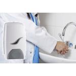 Bathroom Manual Soap Dispenser / Wall Mounted Hand Sanitizer Dispenser Refills for sale