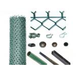Anti Corrosion Zoo Protective Diamond Chain Link Fence for sale