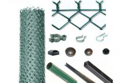 China Anti Corrosion Zoo Protective Diamond Chain Link Fence supplier