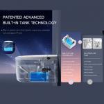 Bathroom Modern Smart Toilet With Temperature Control And UV Sterilization System for sale