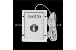 China Wear Resistant Keyboard With Integrated Trackball Mouse 38mm Sphere supplier