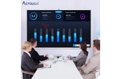 China 60Hz Smart Board Interactive Flat Panel Display Whiteboard 75 Inch Silver supplier