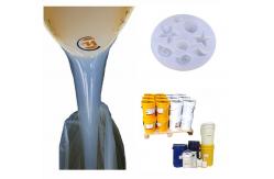 China RTV2 Translucent Platinum Cured Liquid Silicone Rubber For Epoxy Resin Mold Making supplier