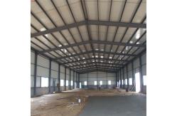 China DIN 40 × 60 Prefabricated Steel Structures Canopy Portal Frame supplier