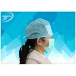 Disposable surgical cap with elastic , polypropylene fabirc , sweat absorption type for sale