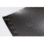 Custom Flexible PCB Assembly Double Sided Black Text LED Flexible Display Screen FPC for sale
