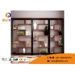Industrial Wooden Retail Display Shelves Wood Frame Modern Design For Book Display for sale