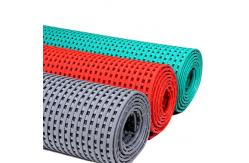 China 1cm Thick Heavy Duty Floor Roll Mats Open Grid Drainage Mats supplier