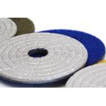 Fast Change Diamond Polishing Pads , 4 Dry Concrete Polishing Pads Extremely Long Life for sale
