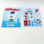 Fancy Custom Softcover Sticker Childrens Book Printing Colorful And Attractive for sale