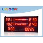 7 Segments LED Electronic Scoreboard For Outdoor Tennis OEM / ODM Available for sale