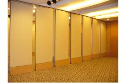 China Sound Proof Operable Folding Partition Walls for Ballroom / Hotel 85 mm Thickness supplier
