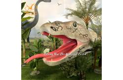 China Scary Simulated Animals Snake for Zoo Park and animal Theme Events supplier