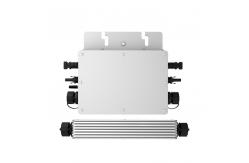 China Solar Panel Cable 600W Micro Inverter Silver Waterproof IP65 Aluminium Alloy supplier