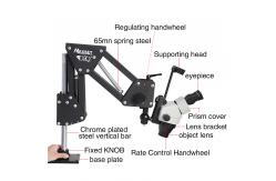 China Universal Spring Bracket Jewelers Bench Microscope Super Clear supplier