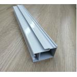 High Hardness Powder Coated Aluminium Extrusions For Doors / Windows Corrosion Resistance for sale