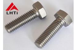 China Titanium Alloy Hex Head Bolts Screw Gr5 M5 M6 M8 Low Magnetic Permeability supplier
