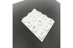China Carbon Conductive Silicone Rubber Keys Waterproof Durable supplier