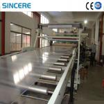 PP PE PET Thermoforming Sheet Making Machine High Output for sale